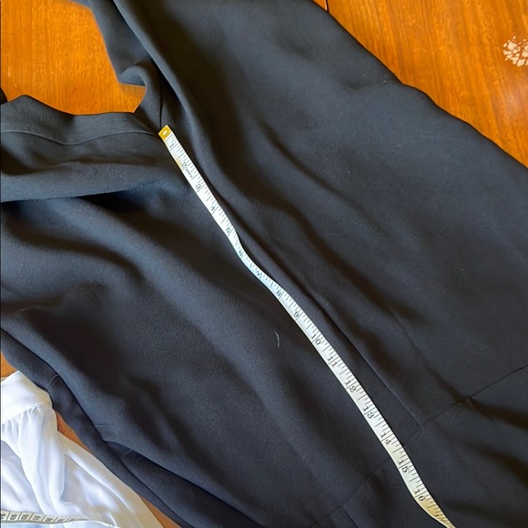 BCBGeneration Cream Long Sleeve black jumpsuit NWT - Picture 10 of 12